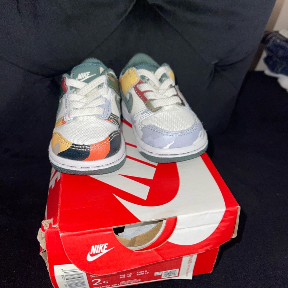 Nike camo dunks
